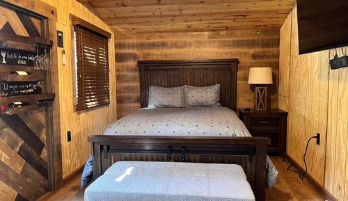 Cabaña clásica, vistas al patio