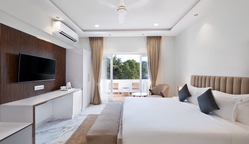 Standard-Doppelzimmer, Hügelblick