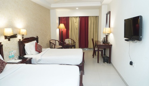 Deluxe-Doppelzimmer, Stadtblick