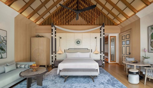 Villa, 1 King-Bett und Schlafsofa, Meerblick, auf dem Wassser