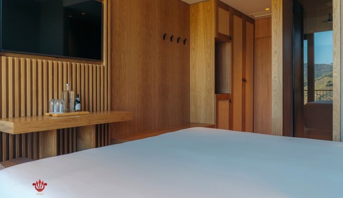 Superior-Doppelzimmer, Blick auf den Weinberg