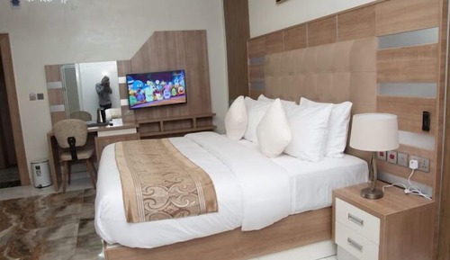 Economy-Apartment, Balkon, Stadtblick