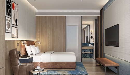 Familien-Suite, 1 King-Bett, Stadtblick