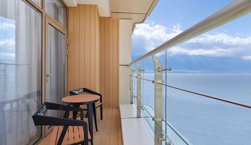 Zimmer, 2 Einzelbetten, Seeblick