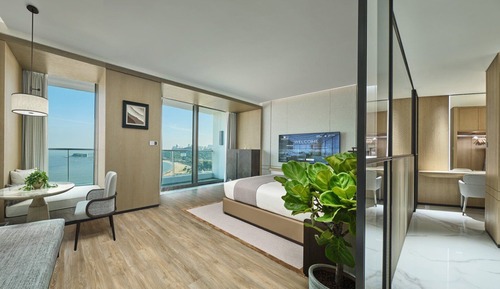 Doppelzimmer, Balkon, Meerblick
