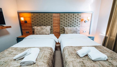 Standard-Zweibettzimmer, Bergblick