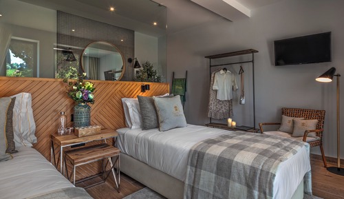 Standard-Doppelzimmer, Blick auf den Weinberg (Quarto 2)