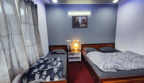 Deluxe-Vierbettzimmer, 1 Schlafzimmer, Bergblick