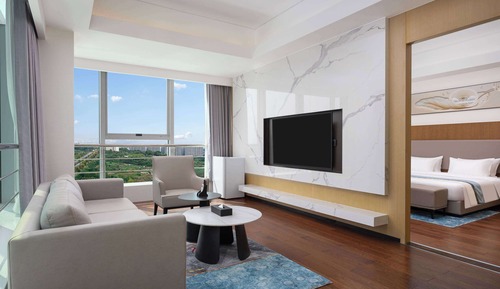 Superior-Suite, 1 King-Bett, Nichtraucher, Seeblick