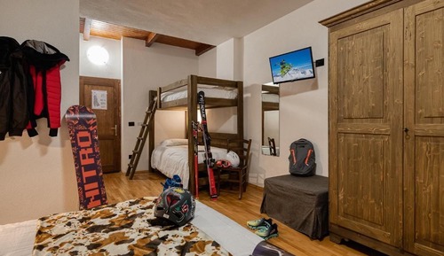 Comfort-Vierbettzimmer, Bergblick