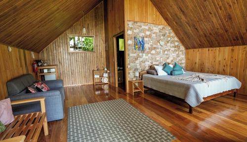 Deluxe-Chalet, Bergblick