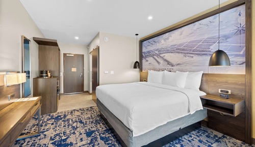 Suite, 2 Queen-Betten, barrierefrei, Nichtraucher (with Sofabed)