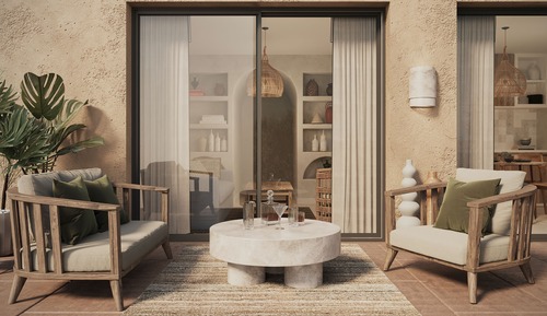 Villa, 2 Schlafzimmer, 2 Bäder, Meerblick