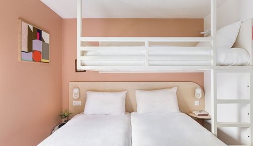 Dreibettzimmer, 3 Einzelbetten (Pop)