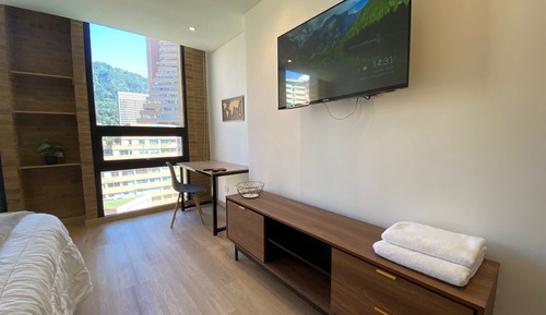 Apartment, 1 Schlafzimmer, Küche, Parkblick