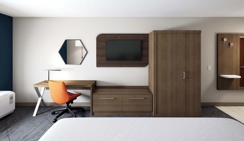 Zimmer, 1 King-Bett, barrierearm (Communications, Roll-In Shower)