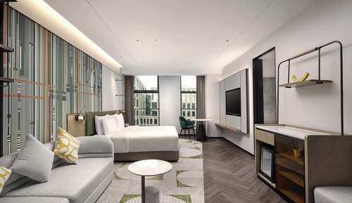 Premium-Zimmer, 1 King-Bett (Living Area)
