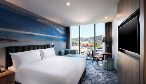 Deluxe-Zimmer, 1 King-Bett, Buchtblick