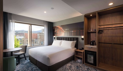Zimmer, 1 King-Bett, barrierefrei