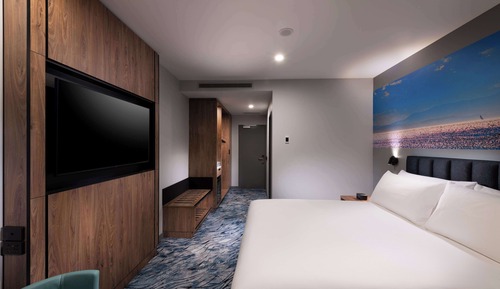 Zimmer, 1 King-Bett, Bergblick