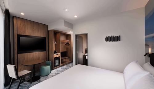Zimmer, 1 King-Bett, Buchtblick