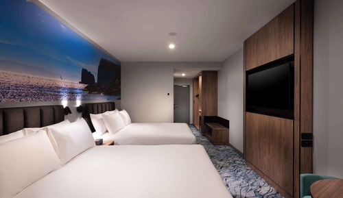 Zimmer, 2 Queen-Betten
