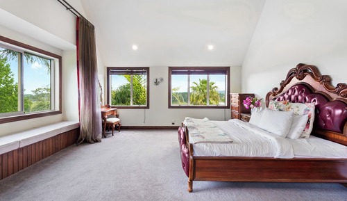 Ferienhaus, Terrasse, Gartenblick