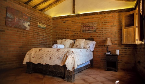 Standard-Ferienhütte, Gartenblick