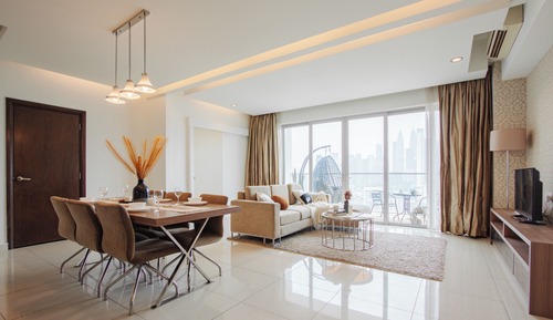 Premium-Apartment, 3 Schlafzimmer, Balkon, Stadtblick