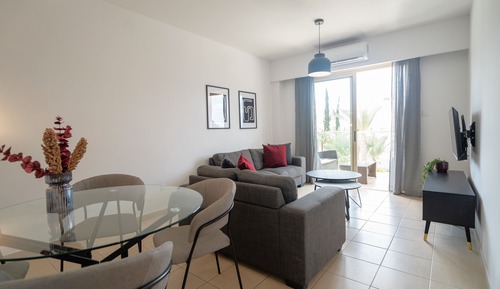Luxury-Apartment, Poolblick