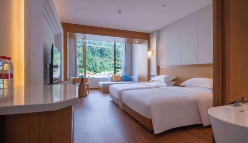 Superior-Zimmer, 2 Einzelbetten, Nichtraucher, Bergblick