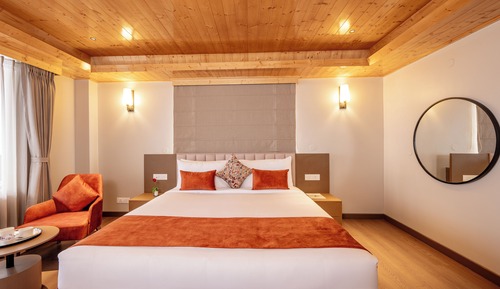 Luxury-Doppelzimmer, Balkon, Bergblick