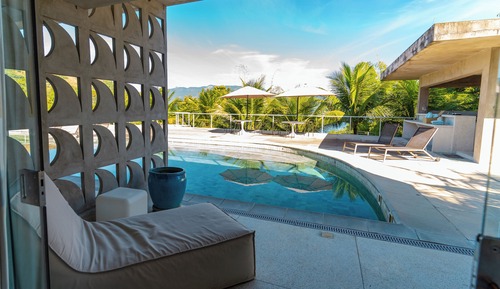 Comfort-Haus, Balkon, Meerblick