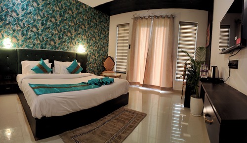 Luxury-Suite, Gartenblick