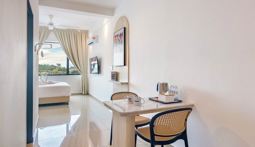 Comfort-Studio, 1 Queen-Bett, Nichtraucher, Stadtblick