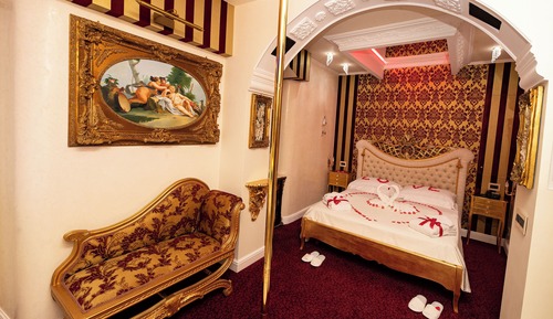 Luxury-Doppelzimmer, Blick auf den Innenhof