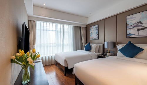 Comfort-Zweibettzimmer, Stadtblick