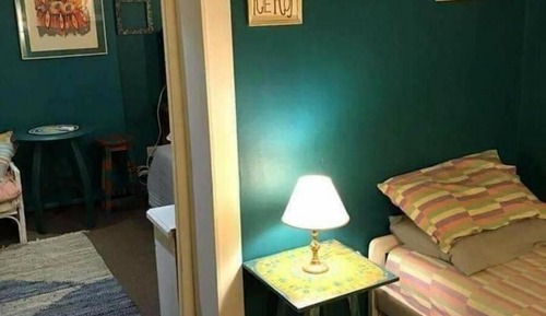 Economy-Ferienhaus, 2 Schlafzimmer, Küche, Gartenblick