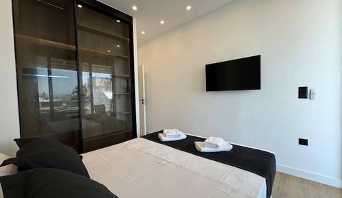 Deluxe-Apartment, Hafenblick