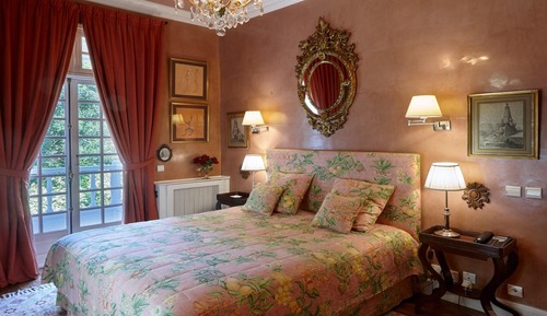 Classic-Doppelzimmer, Balkon, Bergblick