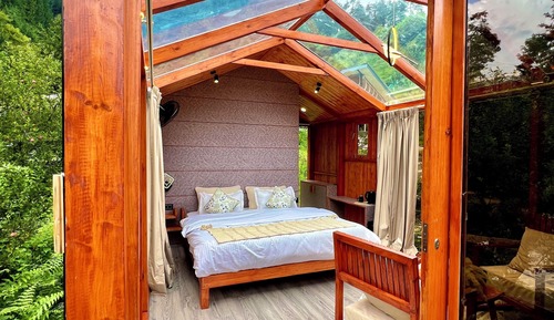 Luxury-Ferienhütte, Bergblick