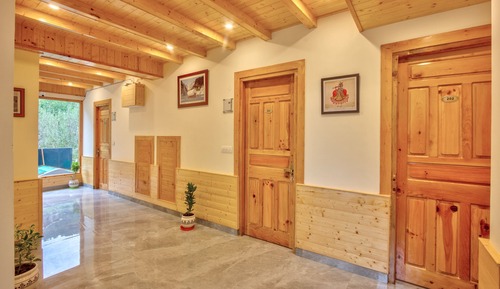 Luxury-Doppelzimmer, 1 Schlafzimmer, Balkon, Bergblick