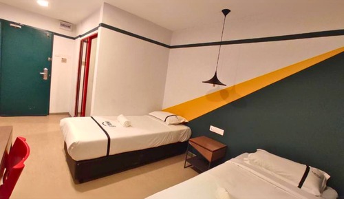 Habitación con 2 camas individuales