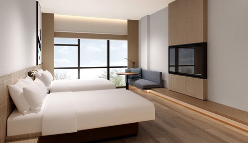 Superior-Doppelzimmer, 2 Doppelbetten