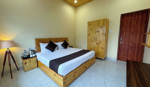 Deluxe-Doppelzimmer, Terrasse, Bergblick