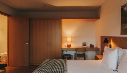 Panoramic-Doppelzimmer, Terrasse, Talblick