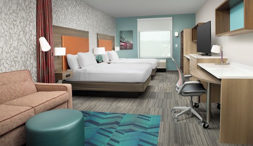 Studiosuite, 2 Queen-Betten