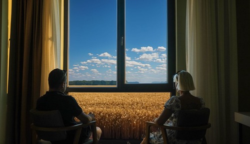 Standardzimmer, Gartenblick