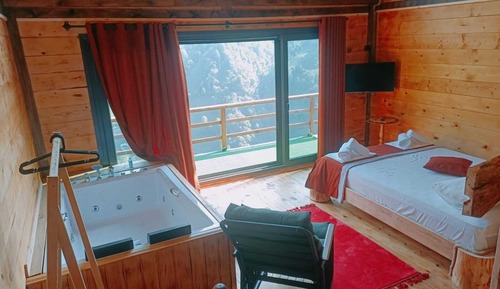 Deluxe-Zimmer, Bergblick