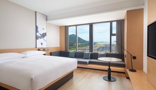 Standardzimmer, 1 King-Bett, Stadtblick